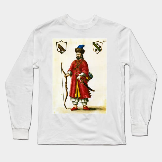 Marco Polo Long Sleeve T-Shirt by Medieval Archives
